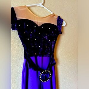 Purple diva outfit